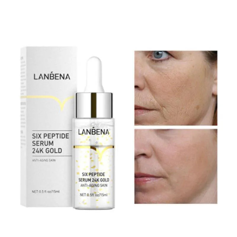 LANBENA Face Essence Vitamin C Whitening Hyaluronic Acid VC Face Cream Anti Oxidation Spot Lightening Essence Skin Care