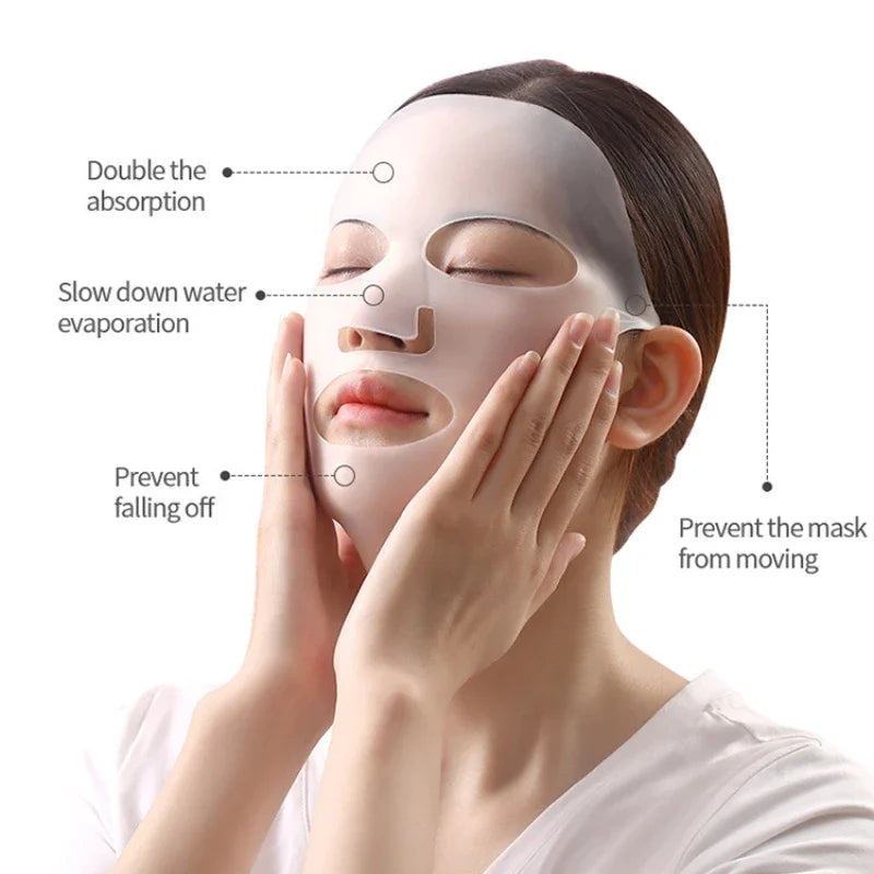 2 Color Separable Silicone Mask Reusable - Skin Care