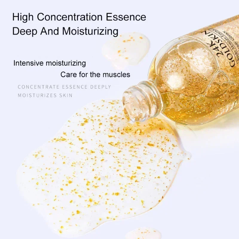 24K Gold Face Serum Hyaluronic Acid Repair Face