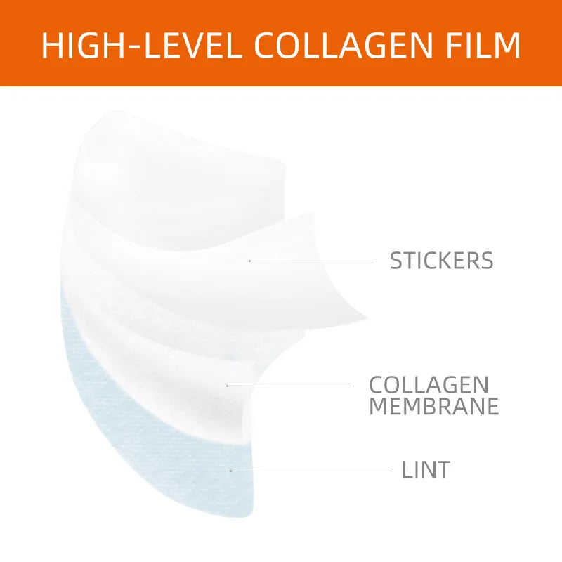 9/15pcs Soluble Collagen Face Mask Hydrolyzed Film - Skin Care